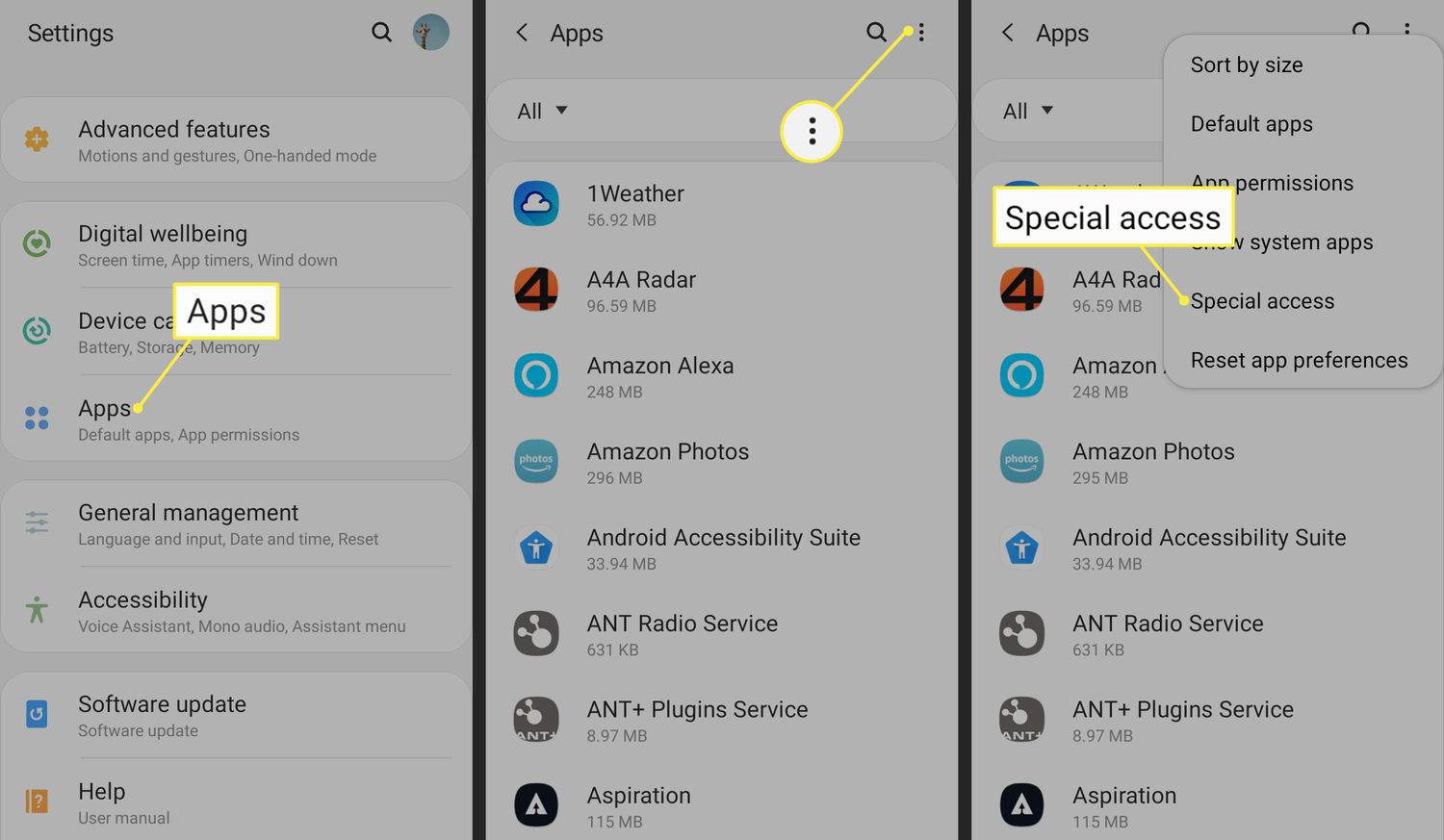 where to find apk file in android